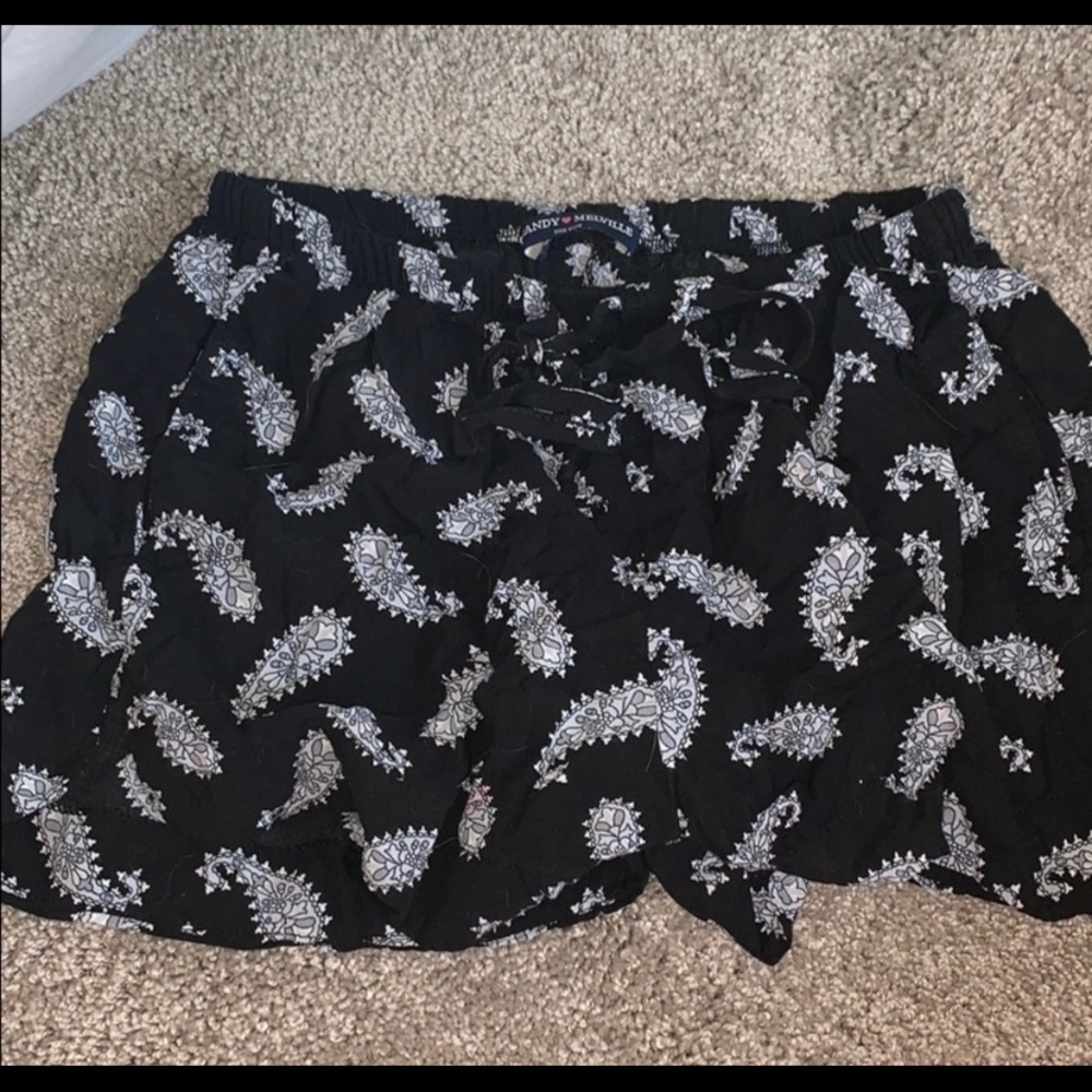 brandy flowy shorts
